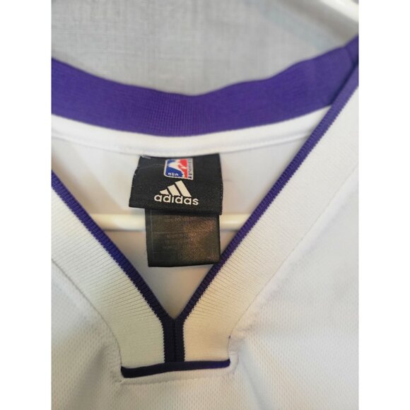 Adidas Dwight Howard Los Angeles Lakers Basketball Sewn 52 White NBA Jersey - Picture 2 of 10